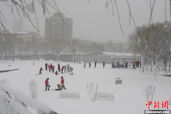 黑龙江鹤岗降雪破纪录,鹤岗破纪录大雪来袭