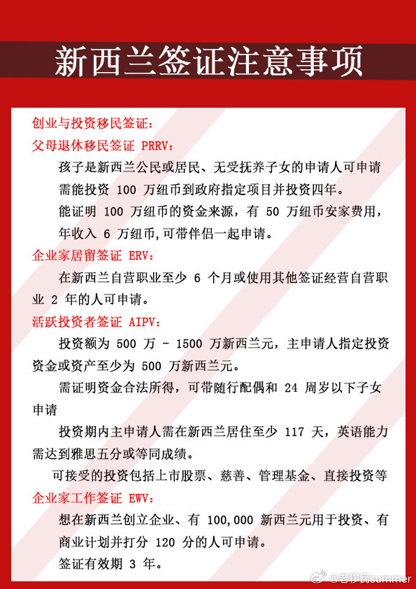 新西兰移民最新政策,新西兰移民新政解读