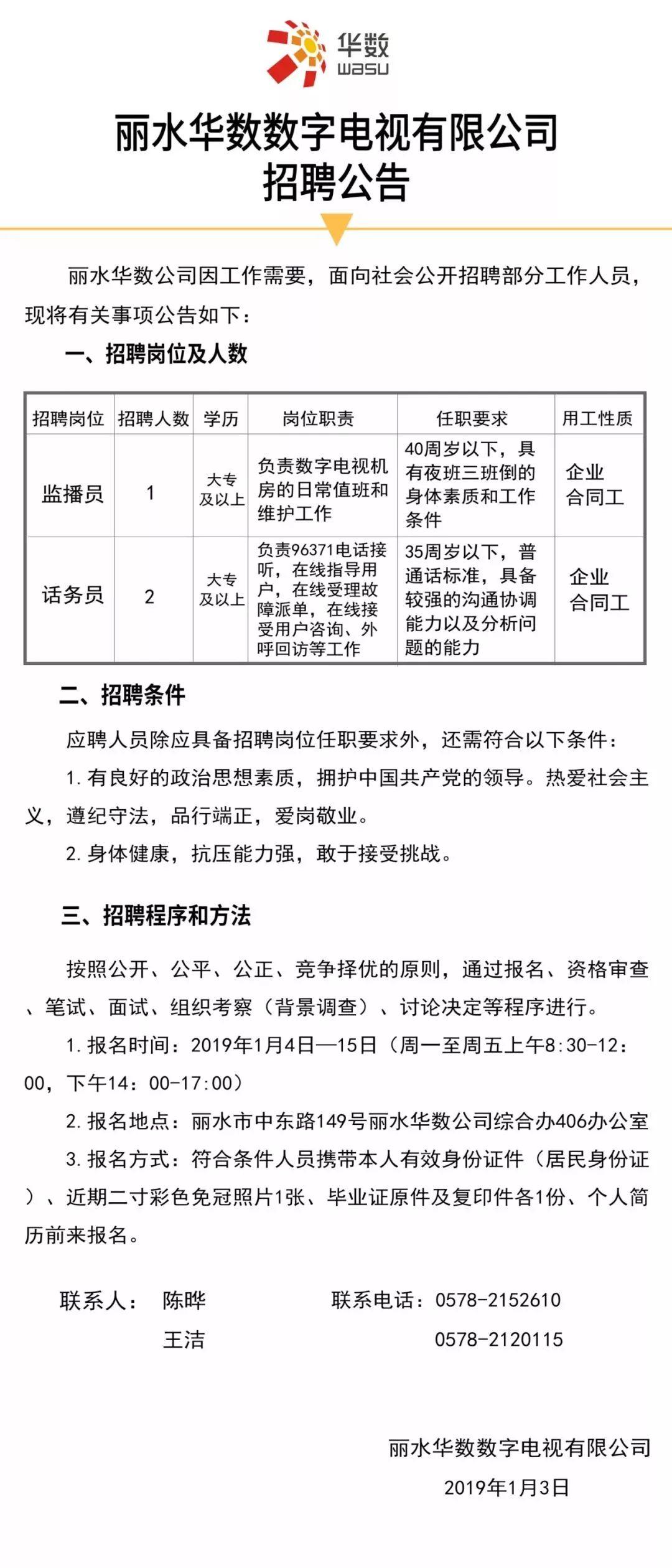 丽水最新招聘,丽水招聘信息持续更新中