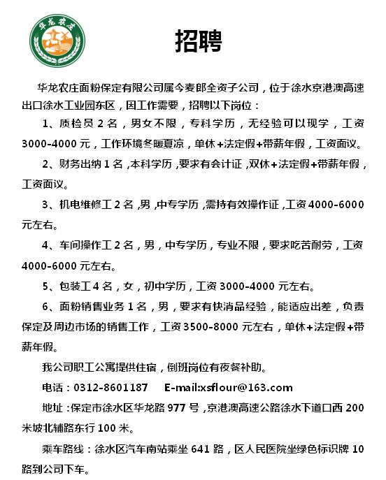 徐水招工最新,徐水招聘信息，最新职位速览。