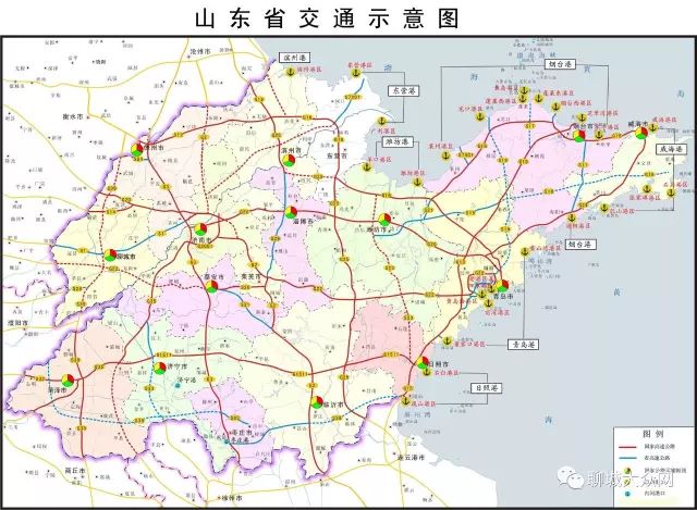 最新山东高速地图,山东最新高速公路详图