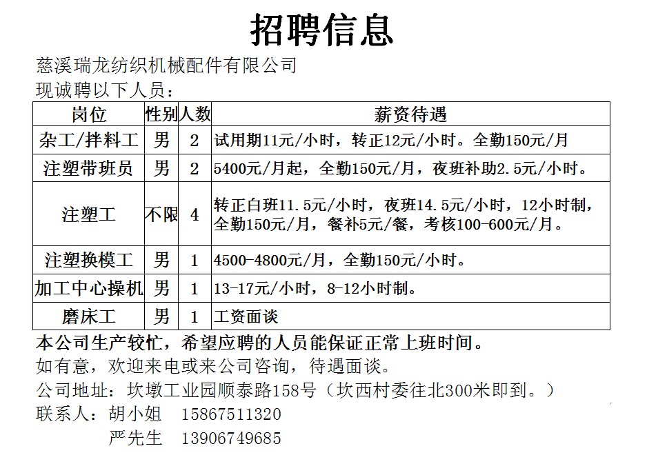 祝桥最新招聘信息,最新祝桥职位招聘