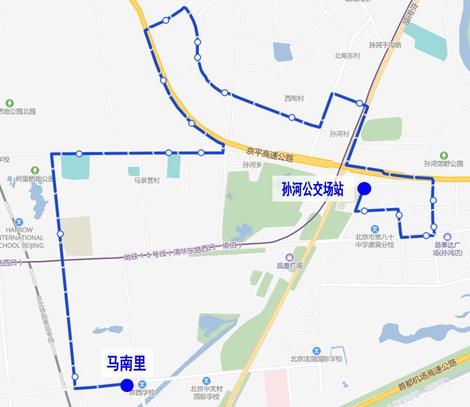 北京公交最新线路调整